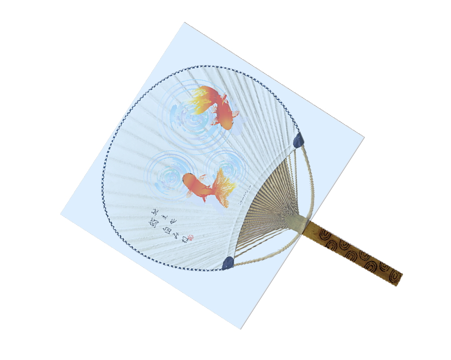 OPP袋入 竹うちわ